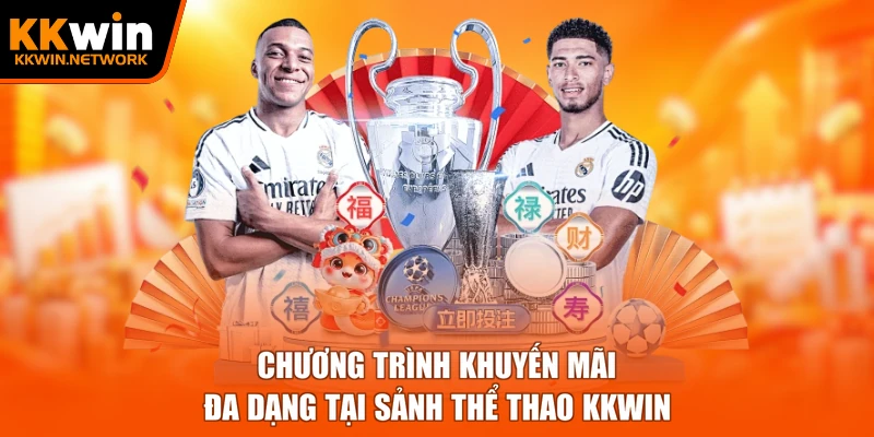Chương trình khuyến mãi đa dạng tại sảnh thể thao KKWIN