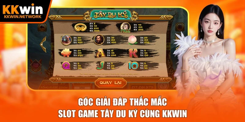 Góc giải đáp thắc mắc slot game Tây Du Ký cùng KKWIN