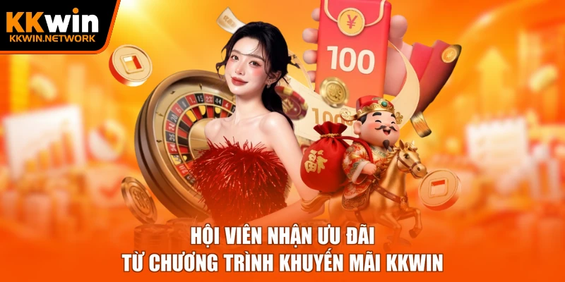 Hội viên nhận ưu đãi từ chương trình khuyến mãi KKWIN
